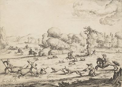 Callot, La Grande Passione (1629), acquaforte e bulino