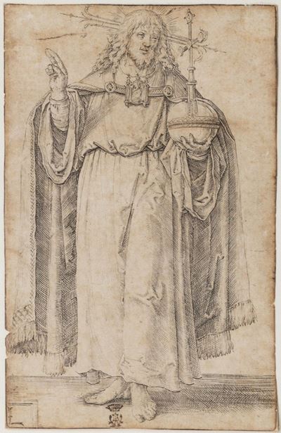 Cristo, incisione a bulino, 1508