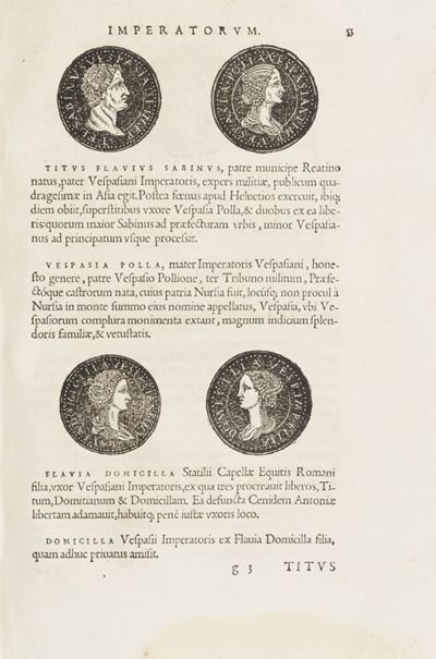 Strada, Epitome Thesauri antiquitatum, 1553