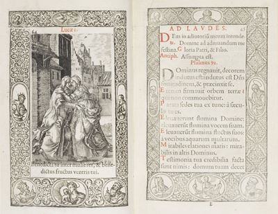 Religiosi - Chiesa cattolica, Officium B. Mariae Virginis Nuper reformatum, Libro d'Ore, seconda ...