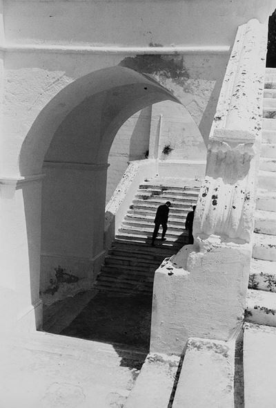 Madonna della scala, Taranto, 1970, stampa vintage alla gelatina ai sali d'argento