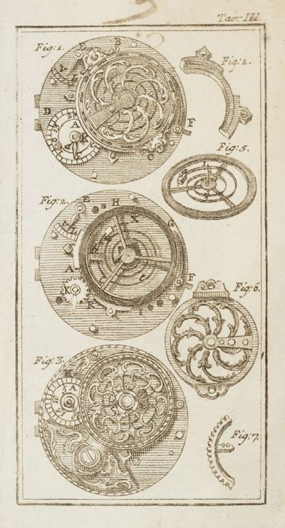Berthoud, L'arte di adoperare e regolare gli Orioli a pendolo e da tasca, Prima edizione italiana...