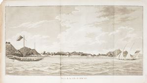 Meares, John - Collection de cartes géographiques, vues, marines, plans et portraits, relatifs aux voyages du Capitaine J. Meares