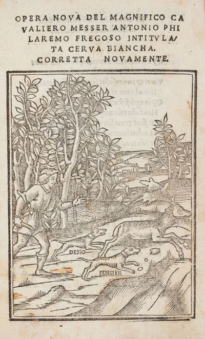 Fregoso, Cerva biancha: Eccellente edizione del 1521