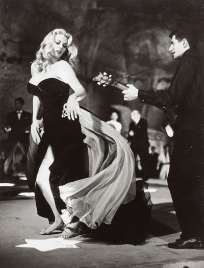 Fellini, La Dolce Vita - Serie di 11 fotografie di scena, 1960
