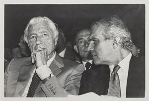 Agnelli, Gianni - Fotografie di personaggi e politici della I Repubblica