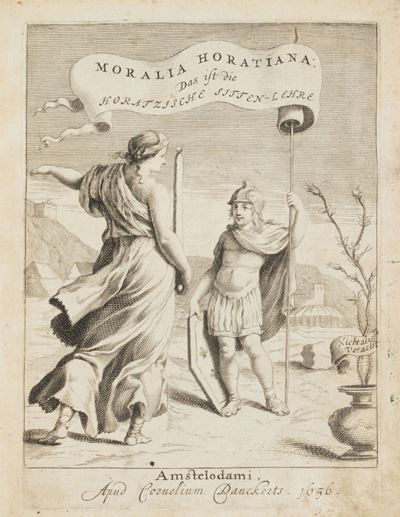 Morale Horatiana: das ist die Horatzische Sitten-Lehre, 1656