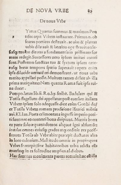 Albertini, Opusculum de mirabilibus noue et veteris vrbis Rome, seconda edizione