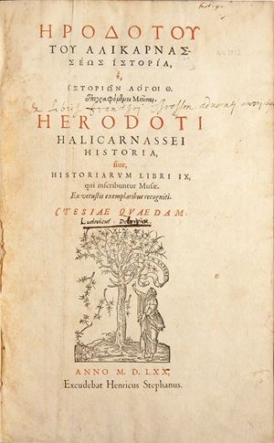 Erodoto di Alicarnasso - Historia