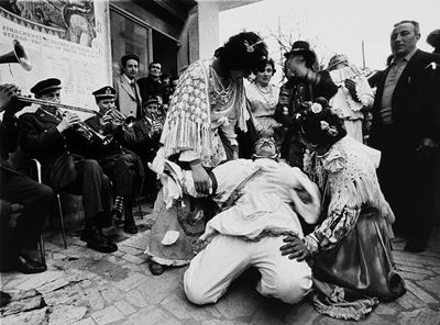 Feste religiose, stampa vintage