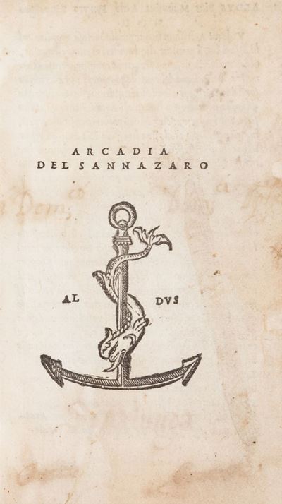 Sannazzaro, Arcadia, Venezia, Aldo Manuzio, 1514