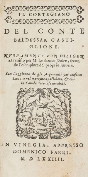 Castiglione, Baldassarre - Il Cortegiano
