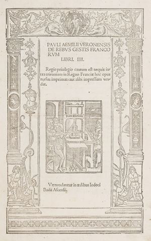 Pauli Aemilii Veronensis De rebus gestis Francorum libri IIII