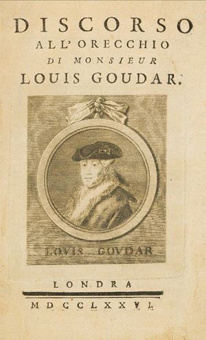 Discorso all' orecchio di Monsieur Louis Goudar