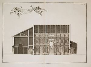 Palladio, Andrea - Delle fabbriche inedite di Andrea Palladio vicentino arricchite di tavole diligentemente incise in rame, con le osservazioni dell'architetto N. N. e con la traduzione francese