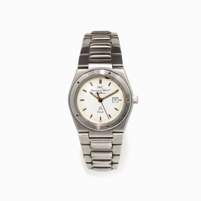 Iwc Orologio da Polso da Donna, in Accia
