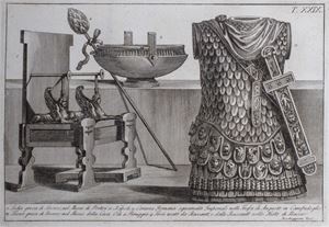 Collection of one hundred tables representing the civil and military religious costumes of the ancient Egyptians, Etruscans, Greeks and Romans.