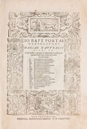 Della Porta, Giovanni - Magiae naturalis