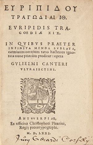 Euripide - Tragoediae XIX