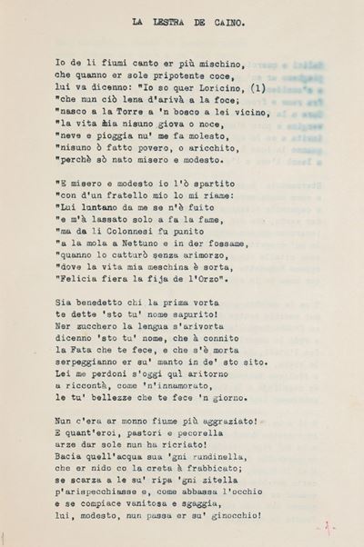 Poesie Varie in Dialetto Romanesco