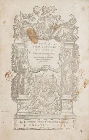 Adams, P 524; Moreni, p.150. Pausaniae Veteris Graeciae descriptio