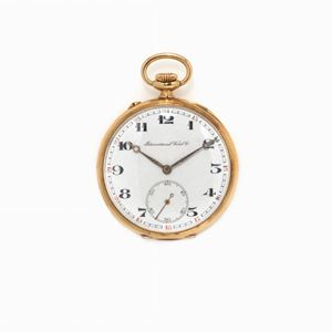 IWC
OROLOGIO DA TASCA IN ORO GIALLO 18K
