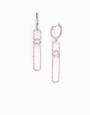 PAIO DI ORECCHINI IN ORO E DIAMANTI
in o