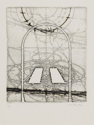 La città ideale, acquaforte (es. 43/100)