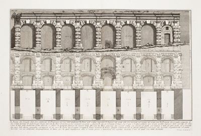 Pianta del Serraglio delle Fiere Fabbricato da Domiziano per Uso Dell'anfiteatro