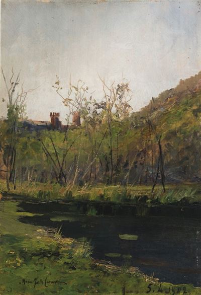 Paesaggio con Stagno