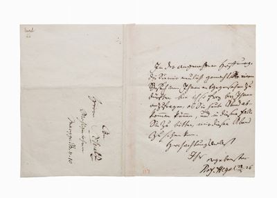 Lettera Autografa Firmata