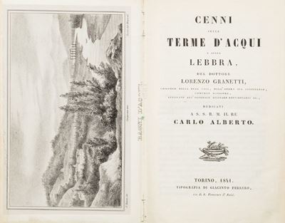 Cenni sulle Terme D'acqui e sulla Lebbra