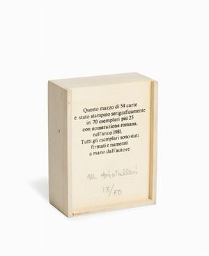 Diotallevi, Marcello -  Carte da gioco
