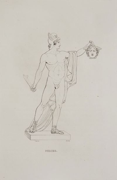 Opere Scelte di Antonio Canova, Incisi da Reveil e Delucidati di D. Anzelmi