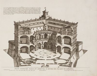 [palazzi di Roma De Piu Celebri Architetti [...] Libro Primo.] / Nuovi Disegni Dell'architetture,...