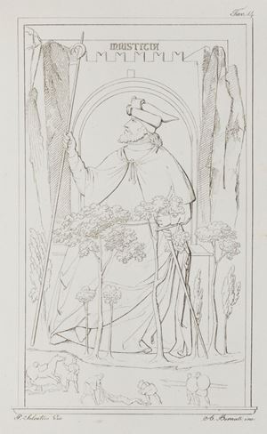 Edizione rara stampata su carta forte. Sulla cappellina degli Scrovegni nella arena di Padova