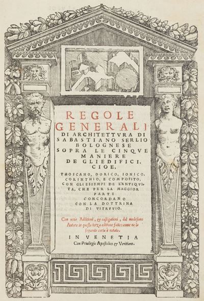 Il Primo [-quarto] Libro D'architettura di M. Sabastiano Serlio Bolognese