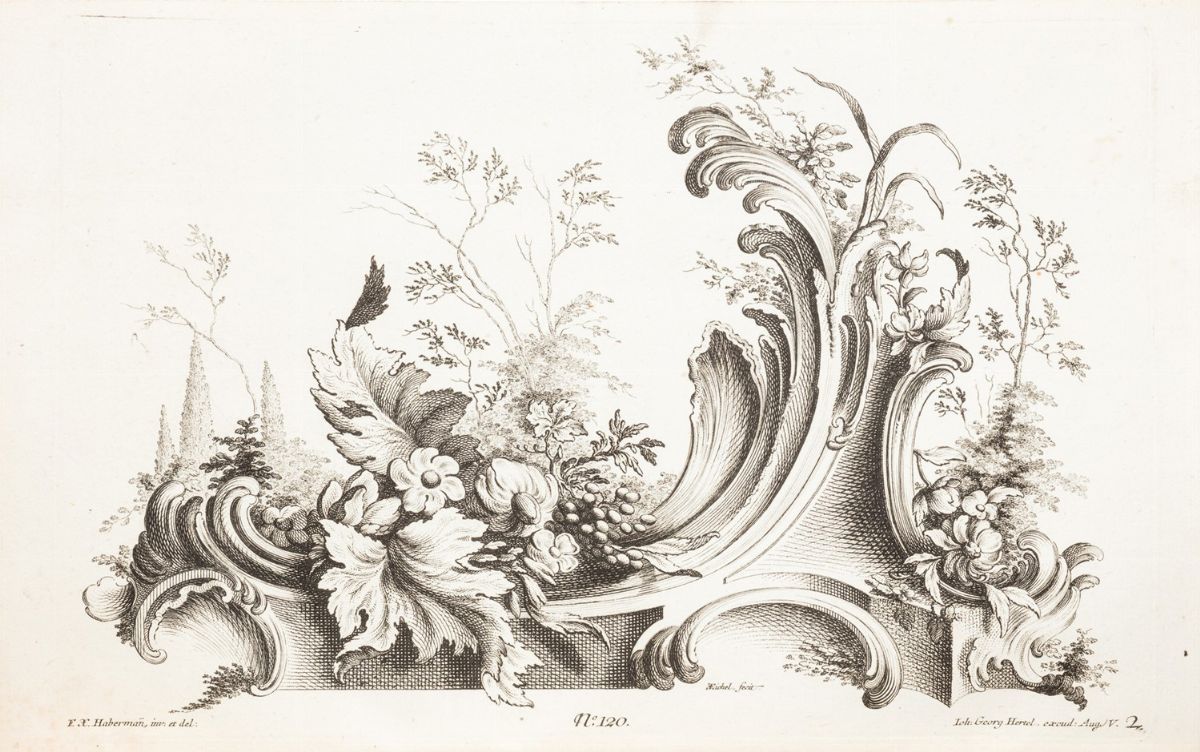 Arti Decorative - Habermann, Franz. Xavier - Hertel, G. - [ornamenti, Decorazioni Mobili, Camini]