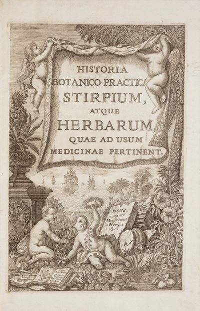 Historia Botanica Practica Seu Plantarum Quae Ad Usum Medicinae Pertinent
