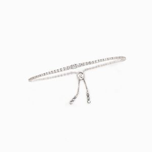 BRACCIALE TENNIS IN DIAMANTI
in oro bian