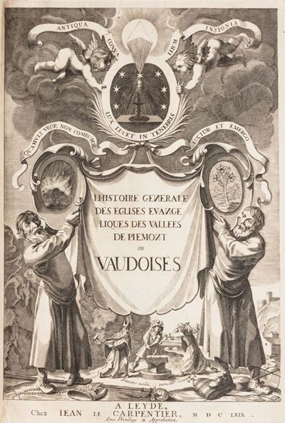 Histoire Generale Des Eglises Evangeliques Des Vallees De Piemont; Ou Vaudoises , Divisee En Deux...