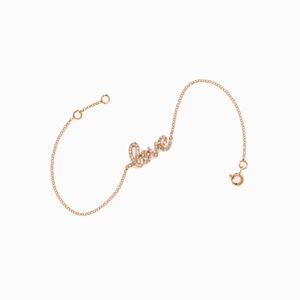 BRACCIALE &quot;LOVE&quot; IN DIAMANTI
in oro rosa