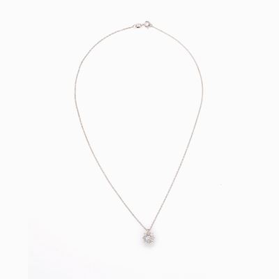 Collana con Pendente in Diamanti in Oro