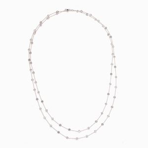 COLLANA &quot;LONG CHAIN&quot; IN DIAMANTI
collana