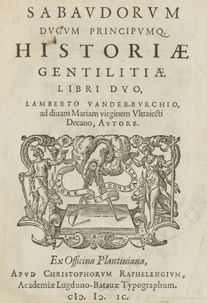 Sabaudorum ducum principumque historiae gentilitiae libri duo