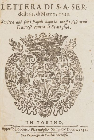 La Sacra Historia di S. Mauritio Arciduca della Legione Thebea, Et De’ Suoi Valorosi Campioni