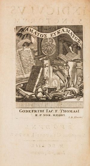 I opera: L’autore (1587-1663) insegno’ materie
umanistiche ad Avignone e filosofia e teologia a Lione, dove
morì.
 Indiculus Sanctorum lugdunensium