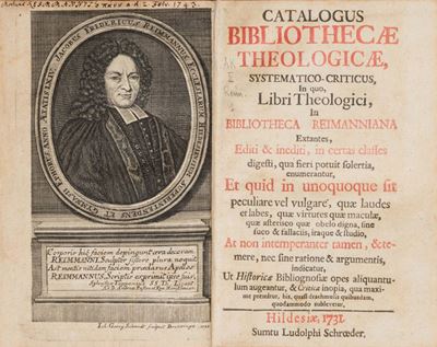 Catalogus Bibliothecae Theologicae, Systematico-criticus