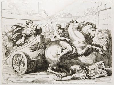 [istoria Romana Istoria Romana. Incisa All'acquaforte da Bartolomeo Pinelli Romano. L'anno 1818 e...