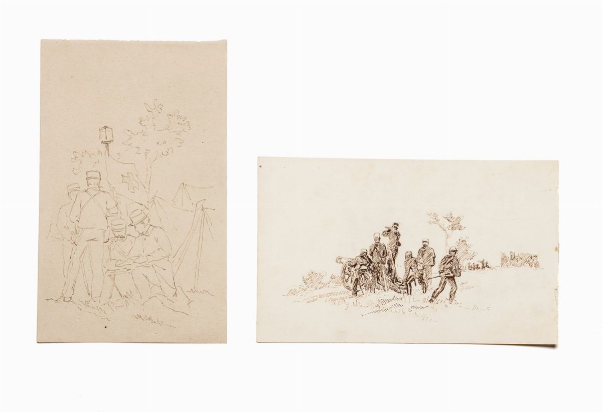 Disegni - Ferrari, Ettore - Grandi Manovre